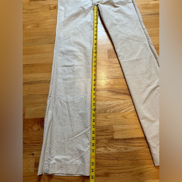 Zara Basics Khaki Straight Leg Pants - Picture 6 of 7